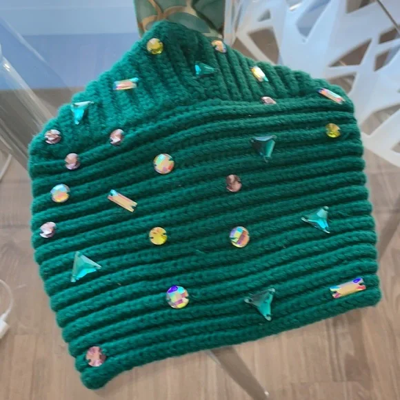 ??Rare Anthropologie jeweled wrap hat?? Anthropologie Hats for Women for sale | eBay main image 3